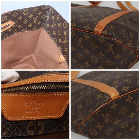 LOUIS VUITTON Monogram Sac Shopping Tote Bag - Picture 14 of 16